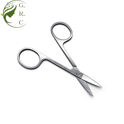 Stainless Steel Eyebrow Small Scissors Curved Eyelash Extension Tweezer Make Up Beauty Tool